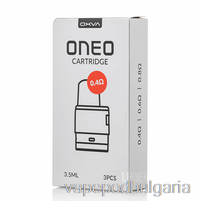 Vape 10000 Дръпки Oxva Oneo Replacement Pods 0.4ohm Oneo Pods